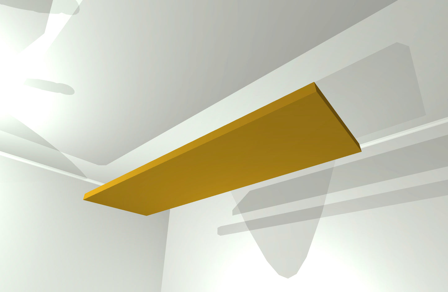 CEILING BAFFLE - Gold