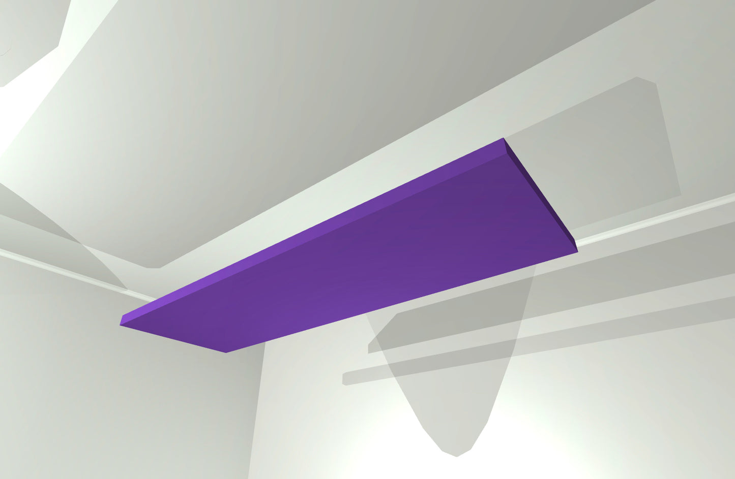 CEILING BAFFLE - Grape