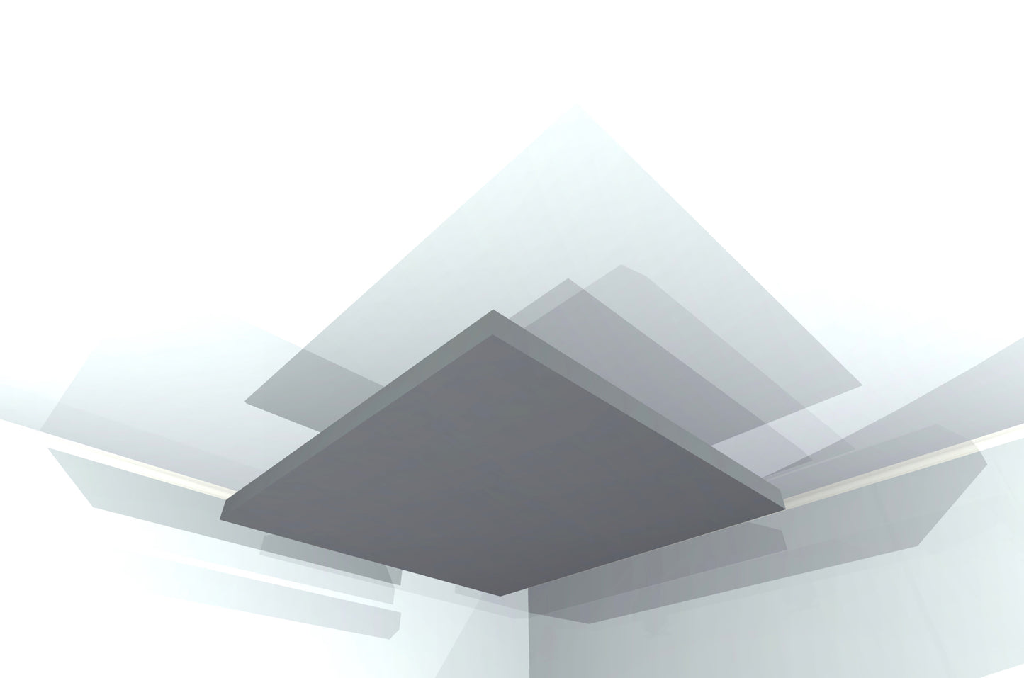 CEILING BAFFLE - Steel Grey