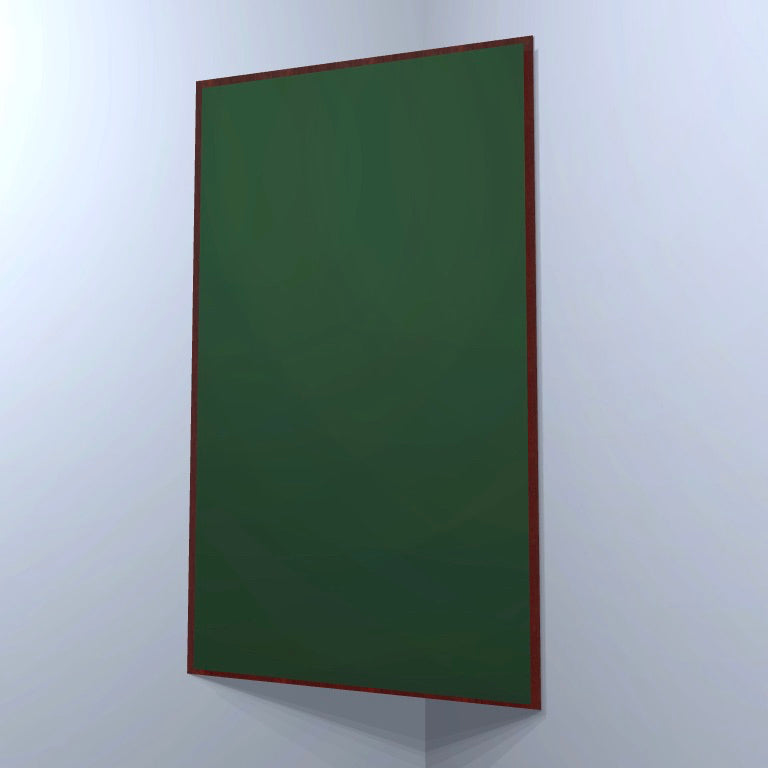 CORNER BASS TRAP - HUNTER & RED MAHOGANY FRAMED