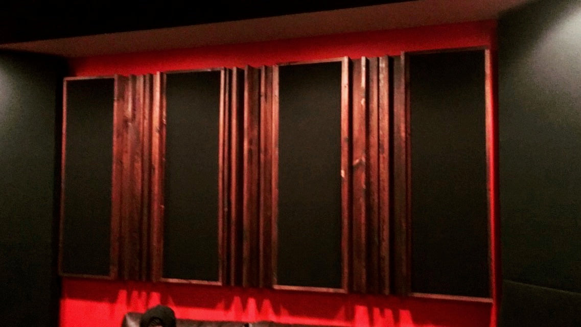 Column Slat Diffuser Pair - RED MAHOGANY