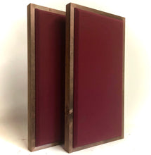 ACOUSTIC PANEL - WINE & RED MAHOGANY FRAMED