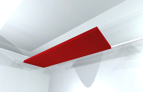CEILING BAFFLE - Cool Red