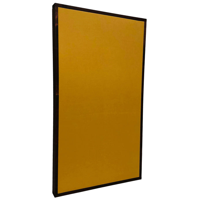 ACOUSTIC PANEL - GOLD & RED MAHOGANY FRAMED
