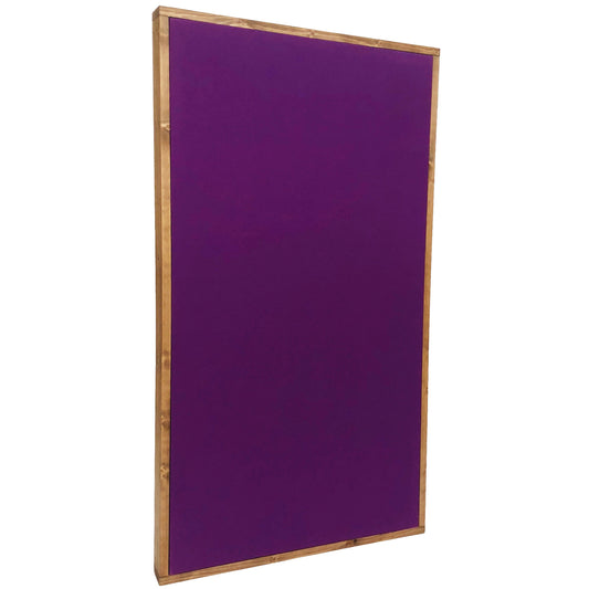 ACOUSTIC PANEL - GRAPE & SPECIAL WALNUT FRAMED