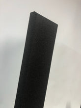SET OF (5) Custom Beveled Acoustic Panels: Guilford of Maine (Obsidian Black)