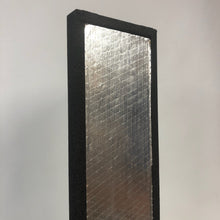 SET OF (5) Custom Beveled Acoustic Panels: Guilford of Maine (Obsidian Black)