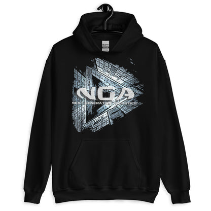 NGA Futuristic - Hoodie: Gildan Heavy Blend